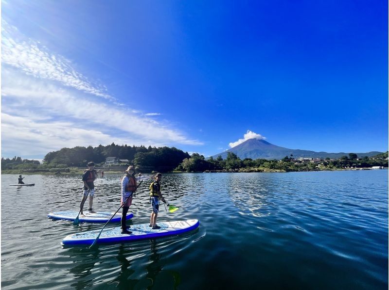 【山梨県・河口湖】早朝プラン　SUP(サップ)体験ツアーの紹介画像