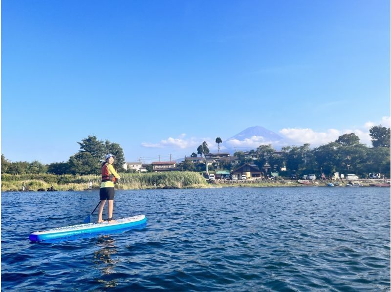 【山梨県・河口湖】早朝プラン　SUP(サップ)体験ツアーの紹介画像