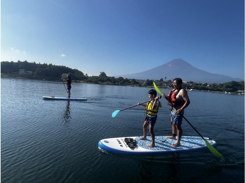 【山梨県・河口湖】早朝プラン　SUP(サップ)体験ツアーの紹介画像