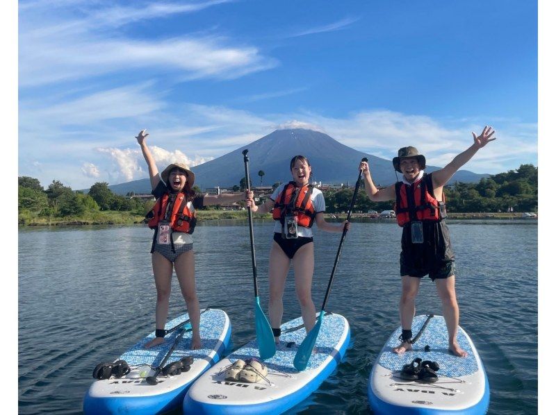 【山梨県・河口湖】日中プラン　SUP(サップ)体験ツアー　♪ワンちゃんオッケー♪の紹介画像