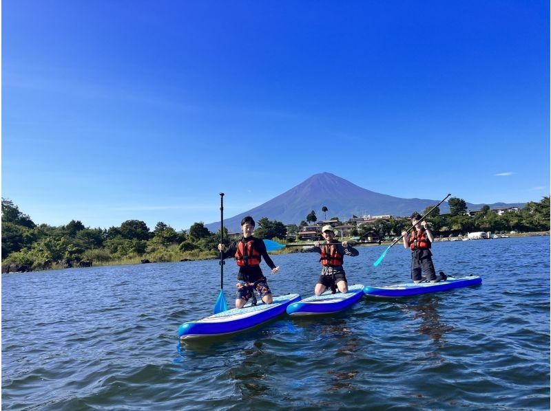 【山梨県・河口湖】日中プラン　SUP(サップ)体験ツアー　♪ワンちゃんオッケー♪の紹介画像