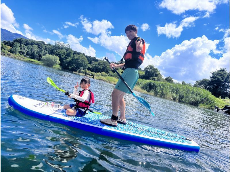 【山梨県・河口湖】日中プラン　SUP(サップ)体験ツアー　♪ワンちゃんオッケー♪の紹介画像