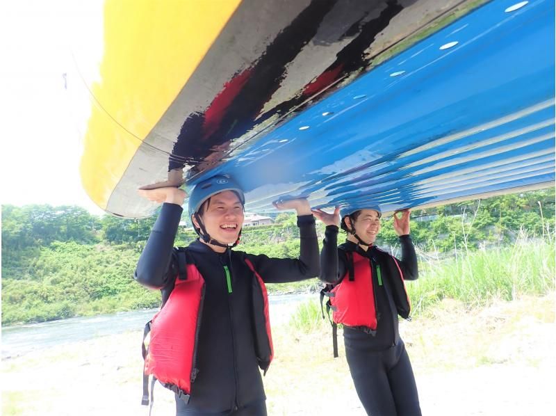 [Saitama/ Chichibu Nagatoro] Exciting rafting With photo data from elementary school students!