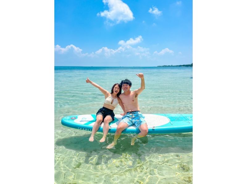 [Ishigaki Island] ★Private tour limited to one group★SUP《To Ishigaki Island's No. 1 beautiful sea‼》I'm glad I came here! I'm confident✨の紹介画像