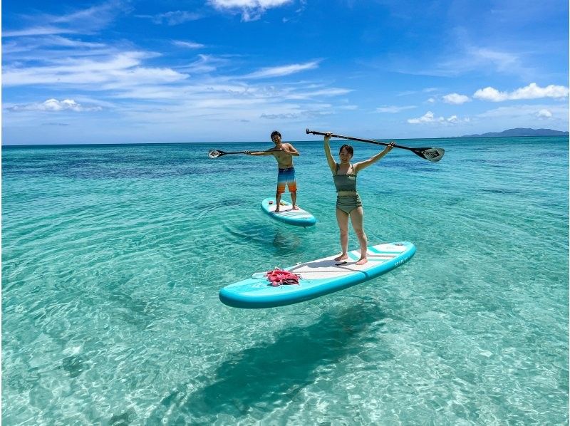 【石垣島】★1組限定プライベートツアー★SUP《石垣島No,1綺麗な海へ‼》ここに来て良かった！と言ってもらえる自信があります✨の紹介画像