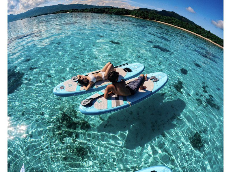 [Ishigaki Island] ★Private tour limited to one group★SUP《To Ishigaki Island's No. 1 beautiful sea‼》I'm glad I came here! I'm confident✨の紹介画像