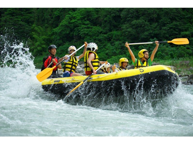 【長野県・飯田】南信州・天竜川ラフティングの紹介画像