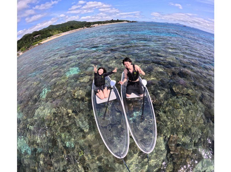 บันทึกช่วงเวลาที่เต็มไปด้วยอารมณ์ที่สุดในชีวิตของฉันบน Instagram 360 ขึ้นไปบน SUP ใสๆ และล่องไปในมหาสมุทรที่ใสราวกับคริสตัล [โอกินาว่า หมู่บ้านอนนะ โมโตบุ]の紹介画像