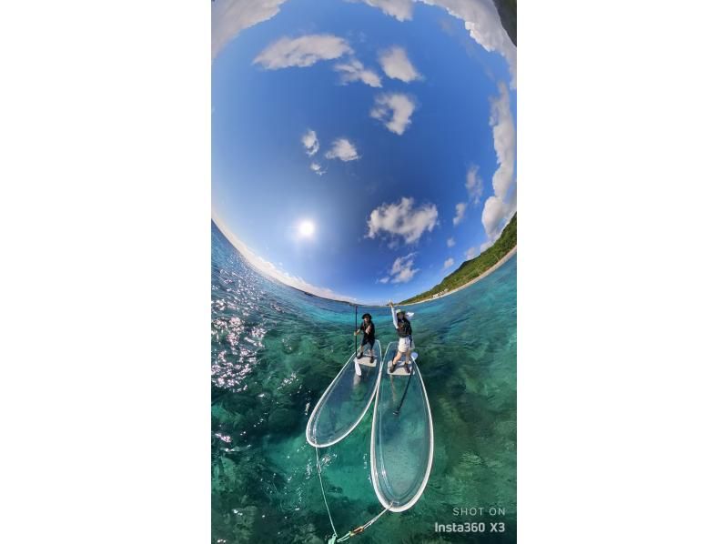 SEAL！人気のクリアサップ★【360度カメラで想い出をアップグレード！】GoPro撮影も好評【沖縄・恩納村・本部】の紹介画像