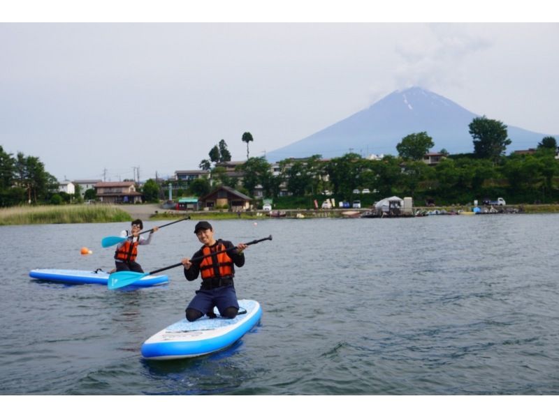 【山梨県・河口湖】夕方サンセット　SUP(サップ)体験ツアー　♪ワンちゃんオッケー♪の紹介画像