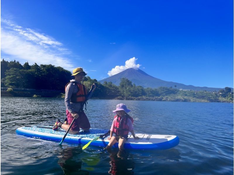 【山梨県・河口湖】夕方サンセット　SUP(サップ)体験ツアー　♪ワンちゃんオッケー♪の紹介画像
