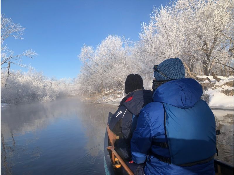 [Hokkaido Kushiro Marsh] All season canoe-spring, summer, autumn and winter canoe "Round trip of the tributary Aleknai River flowing through Kushiro Marsh" about 4 kilometersの紹介画像