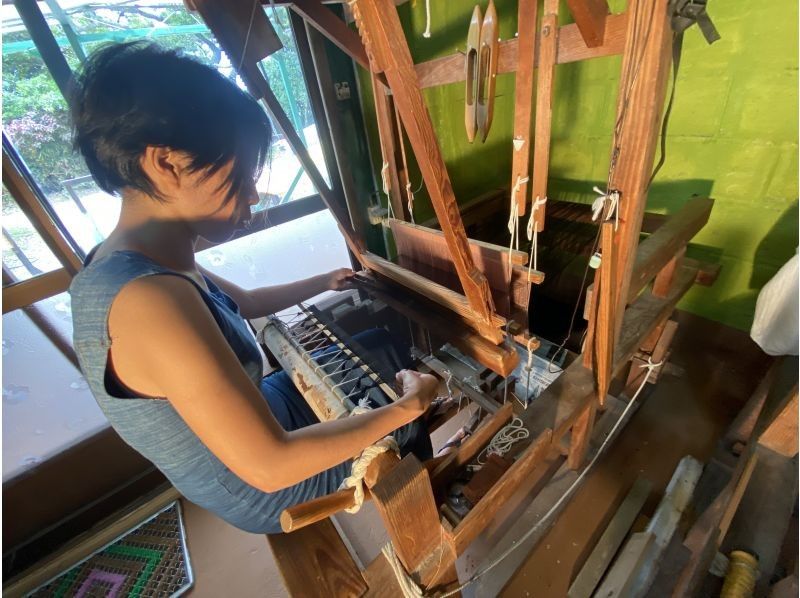 [Amami Oshima, Kagoshima Prefecture] Hata weaving experienceの紹介画像