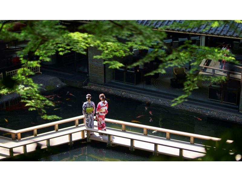 [Tokyo/Meguro/Gajoen] Feel the beauty of Japan summer-Yukata dressing class + lunch (or afternoon tea) + Yukata plan with original gift-[June / women only]の紹介画像