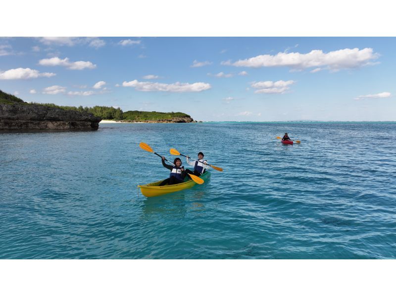 【요론도】겨울에도 즐긴다 ♪ 부드러운 바다 체험 * 절경 산책 ✖ 한가로이 카누 투어 *の紹介画像