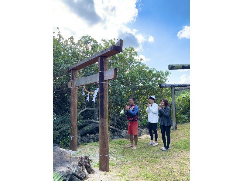 【요론도】겨울에도 즐긴다 ♪ 부드러운 바다 체험 * 절경 산책 ✖ 한가로이 카누 투어 *の紹介画像