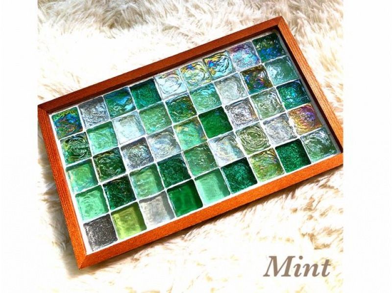[Wakayama / Kinokawa] Beginners can easily make "glass tile coasters and trays" with tea timeの紹介画像