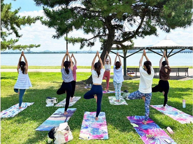 [Shiga/Lake Biwa] Shade yoga