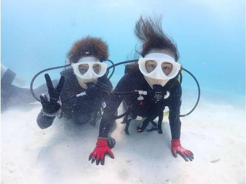 【石垣・半日ダイビング】午前コース♪初心者専門！女性インストラクターがご案内します♪の紹介画像