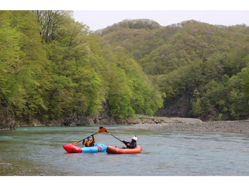 [北海道日高] Saru河的Packraft！完全私人旅遊の紹介画像