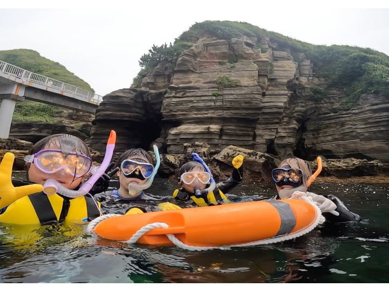 【千葉・勝浦】ガイド付シュノーケリング♪　温水シャワー、更衣室完備／レンタル代込み／鵜原駅から無料送迎OK／お写真プレゼント！の紹介画像