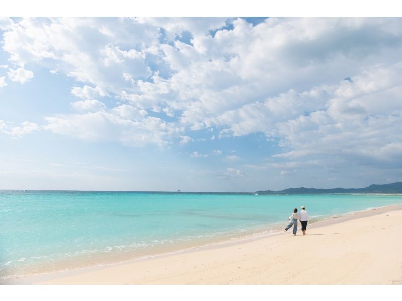 [Okinawa Kumejima] Kumejima Hatenohama course (regular 65,000 yen → campaign 50,000 yen) Recommended for couples, couple trips, girls' trips, and family trips!の紹介画像