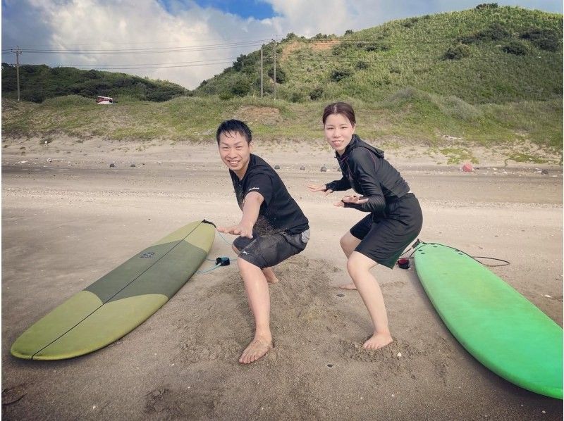 [가고시마·타네시마] 서핑 체험 레슨! 처음으로도 파도를 탈 수 있습니다! 사진 첨부!の紹介画像