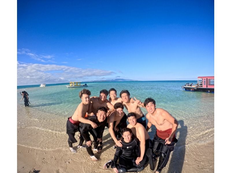【石垣島・午前、午後/2便】GoProレンタル無料!!初めてでも安心！専属ガイドがご案内-幻の島上陸＆初心者向け体験ダイビング【無料送迎】の紹介画像