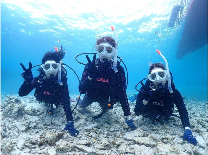 【石垣島・午前、午後/2便】GoProレンタル無料!!初めてでも安心！専属ガイドがご案内-幻の島上陸＆初心者向け体験ダイビング【無料送迎】の紹介画像