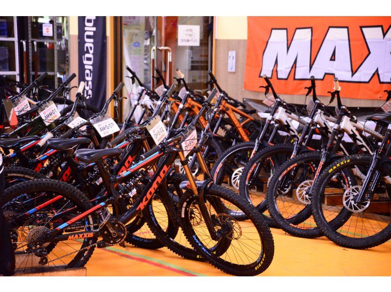 【長野・八ヶ岳・諏訪】日本最大級のMTBパークでマウンテンバイクダウンヒル体験!【1日】の紹介画像