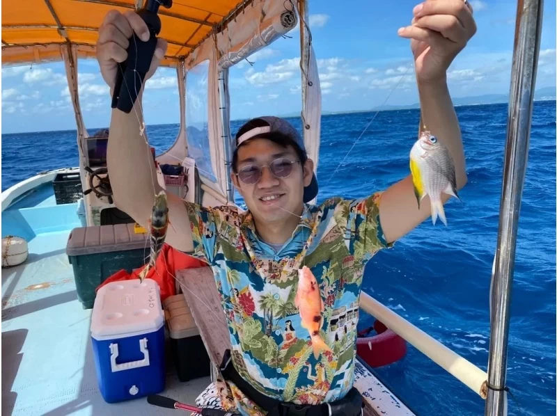 【沖縄・石垣島】初心者大歓迎！石垣島サンセットフィッシング＆夏の夕日と釣りの魅力を体感♪の紹介画像