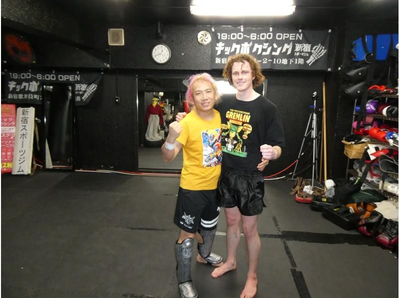 [Tokyo/Shinjuku] Practice Muay Thai Boxing Get rid of lack of exercise with kickboxing while traveling! Shinjuku Tokの紹介画像