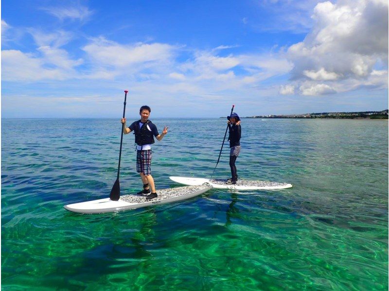 【蓝洞❤私人海滩潜水&读谷SUP】潜水视频、喂食、免费毛巾❤热带海域SUP体验❤の紹介画像