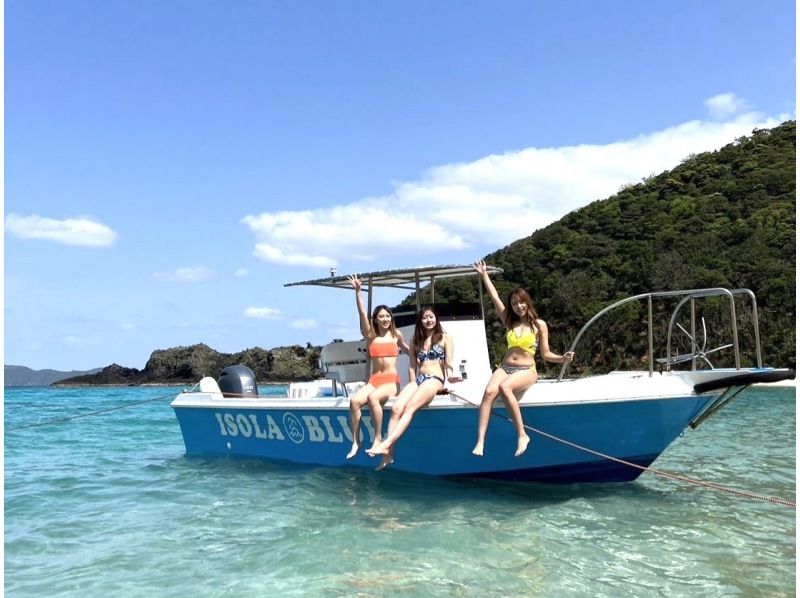 《Plan C》 [Amami Oshima/Snorkel/BBQ] Super Summer Sale 2024 ลงจอดที่หาด Kotori ซึ่งสามารถเข้าถึงได้โดยเรือ + ดำน้ำตื้นเท่านั้น! พร้อมบาร์บีคิวの紹介画像