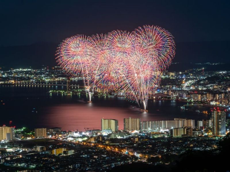 <Pre-registration on the web is over, same-day tickets available! > [Shiga/Otsu] Lake Biwa Fireworks Festival "Biwako Hall Lakeshore Zone" General Area Admission Ticket [No Designation / No Seat]の紹介画像