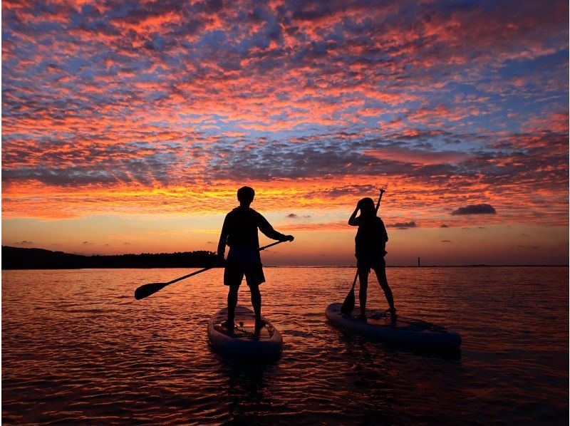 Miyakojima "A blissful moment on the beach early in the morning" Exclusive for one group only [Sunrise SUP tour] ★ Photo data gift ★ Beginners welcomeの紹介画像