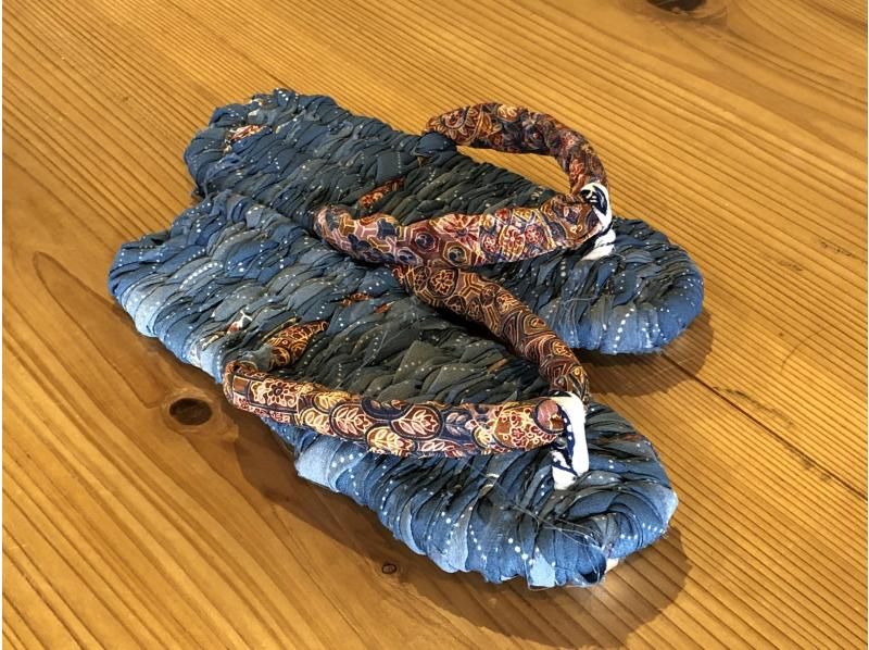 【新潟・十日町】伝統わら細工　ぞうり作り体験（わらぞうりor布ぞうり）の紹介画像