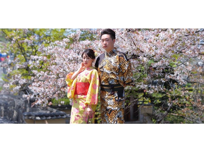 【京都・清水寺】カップルプラン 京都での浴衣デートに☆2人でなんと5,500円のお得なプラン！女性ヘアセット込の紹介画像