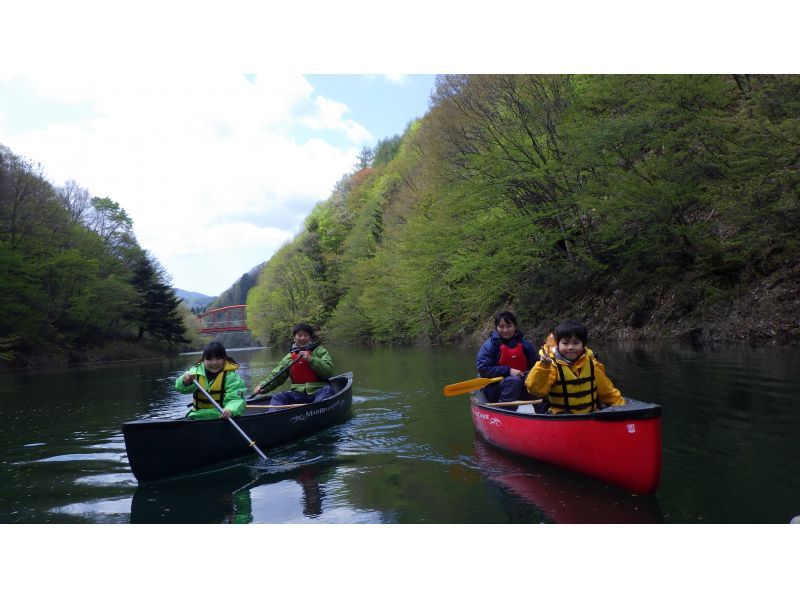 Water canoe course half-day tourの紹介画像