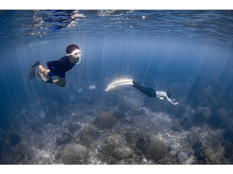 [Okinawa/Miyakojima] Skin diving tour Small groups from beginners to experienced people! With shooting!の紹介画像