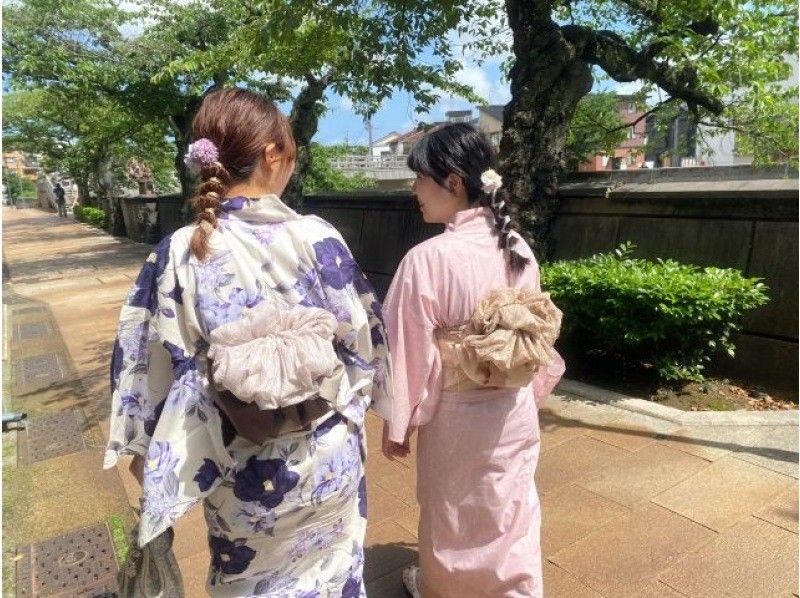 [Ishikawa/Kanazawa] Yukata rental ♪ 1 minute walk to Higashi Chaya District! Recommended for girls trips and couple tripsの紹介画像