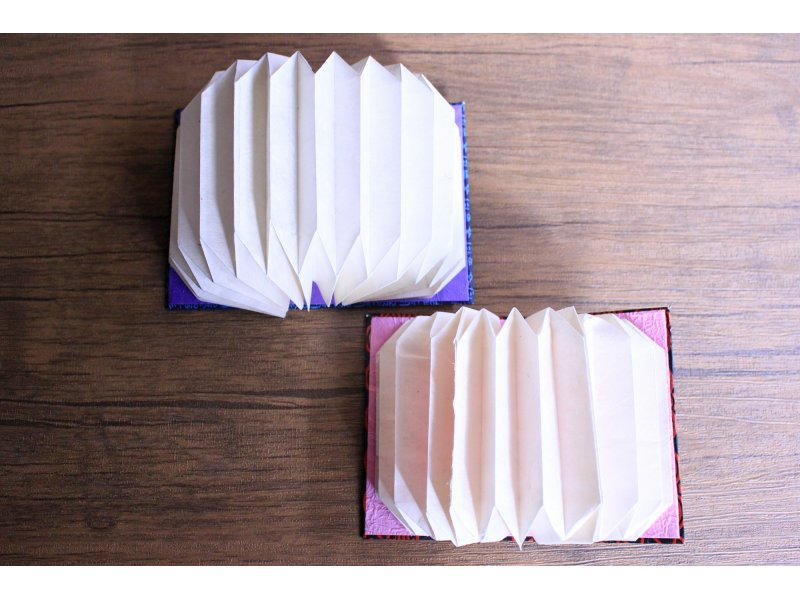 【도쿄・오카치마치】 3가지에서 선택할 수 있는 손으로 일본 종이엽서 체험~아이도 함께 만들 수 있습니다! 특별한 차와 일본식 과자 포함! 역에서 도보 약 5분の紹介画像