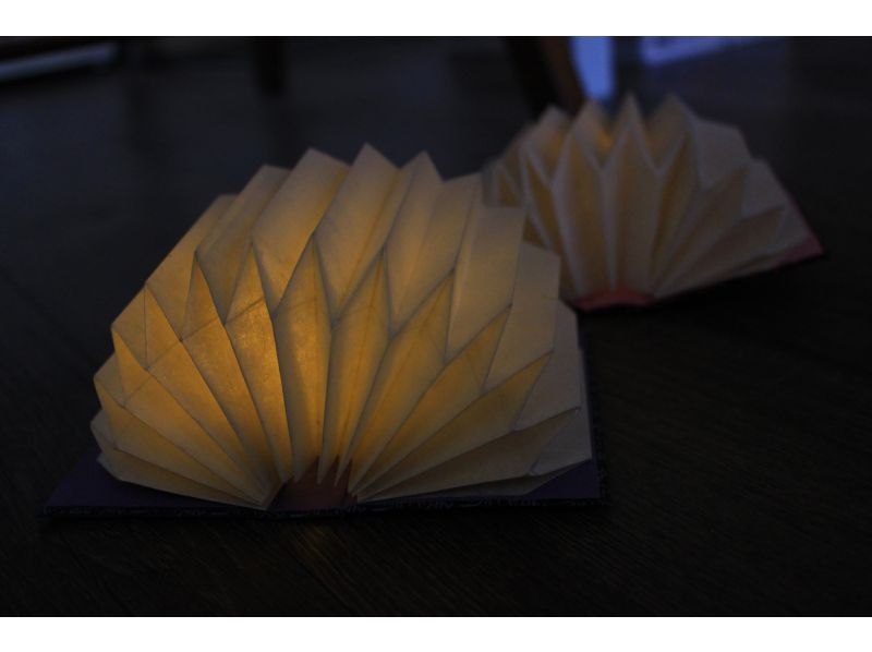 [Okachimachi, Tokyo] Mini origami lamp and Mizuhiki knot belt workshop with special tea and Japanese sweets! About 5 minutes walk from the stationの紹介画像