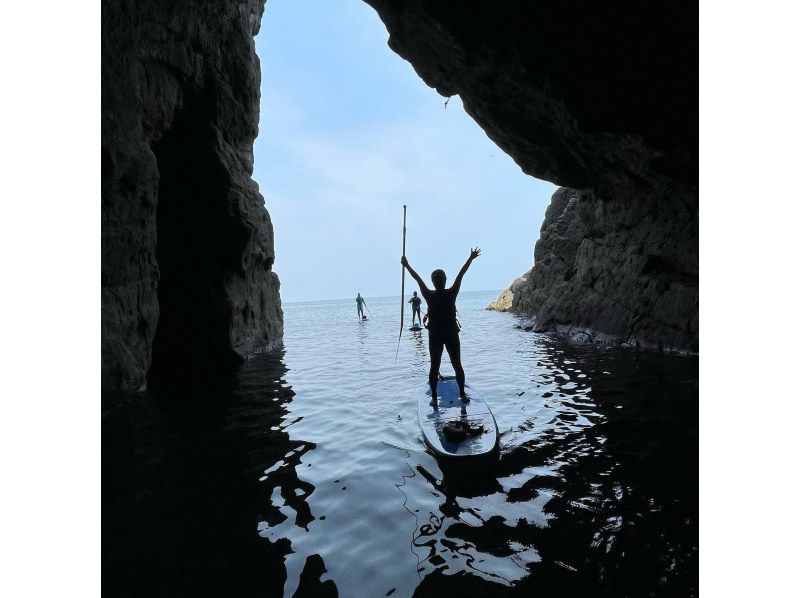 【北海道/餘市/SUP】北海道/藍洞SUP，積丹之藍的SUP巡遊！照片數據呈現！ ！ （SIJ認證學校）の紹介画像