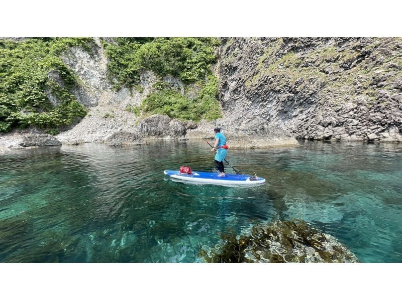 SALE!【北海道・余市・SUP】北海道・青の洞窟SUP、積丹のブルーでSUPクルージング！写真データプレゼント！！（SIJ公認スクール）の紹介画像