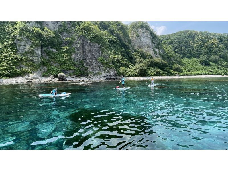 [Hokkaido, Yoichi, SUP] Hokkaido Blue Cave SUP, SUP cruising in the blue of Shakotan! Photo data present! (SIJ certified school)の紹介画像