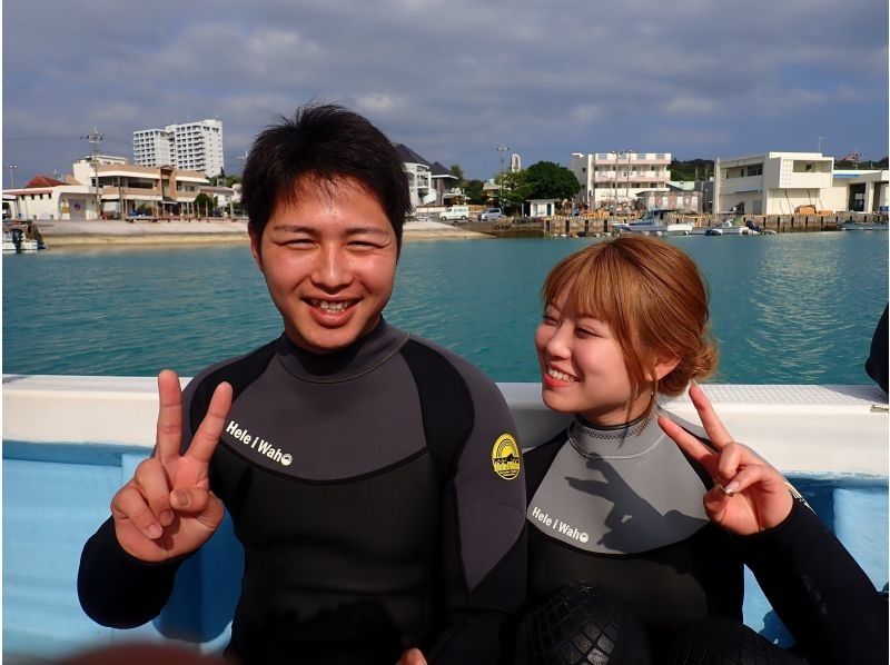 [Trial diving & snorkeling with sea turtles] Last minute reservations OK! Greedy 2-piece set plan ♪ Increased sea turtle encounter rateの紹介画像