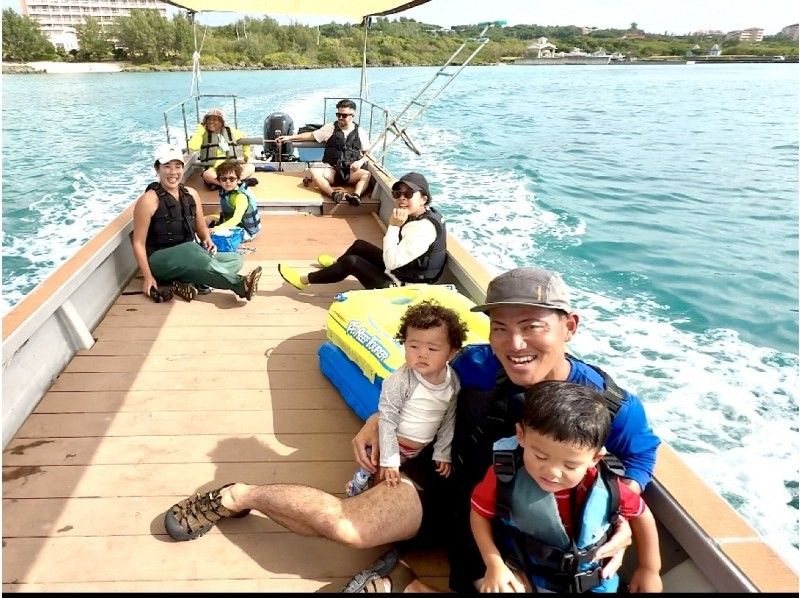 プレミアム【完全貸切】0才～85歳ボートシュノーケリング初心者様船釣りドローン無料の紹介画像