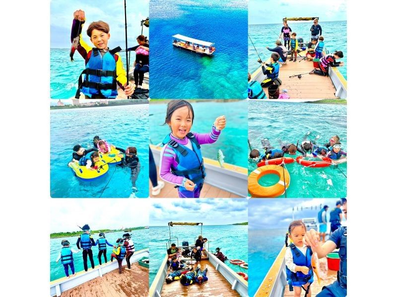 プレミアム【完全貸切】0才～85歳ボートシュノーケリング初心者様船釣りドローン無料の紹介画像