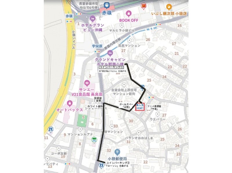 [距离那霸机场（赤峰）1站]快速轻松的三线体验（约60分钟）の紹介画像